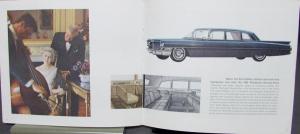 1963 Cadillac 62 60 Special DeVille Eldorado Limo SM Sales Brochure Original