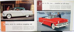 1954 Mercury Meteor Rideau Skyliner Canadian Dealer Sales Brochure Original