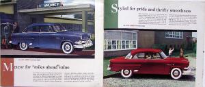 1954 Mercury Meteor Rideau Skyliner Canadian Dealer Sales Brochure Original