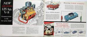 1954 Mercury Meteor Rideau Skyliner Canadian Dealer Sales Brochure Original