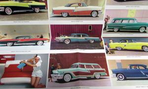 1956 Mercury Montclair Monterey Custom Sales Brochure Folder Large Poster