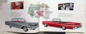 1960 Mercury Monterey Montclair Park Lane Wagon Prestige Sale Brochure Oversized