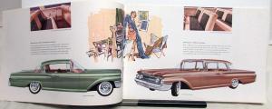 1960 Mercury Monterey Montclair Park Lane Wagon Prestige Sale Brochure Oversized