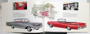 1960 Mercury Monterey Montclair Park Lane Wagon Prestige Sale Brochure Oversized