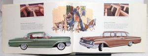 1960 Mercury Monterey Montclair Park Lane Wagon Prestige Sale Brochure Oversized