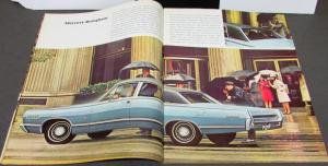 1967 Mercury Full Line Canadian Sales Brochure Oversized Original