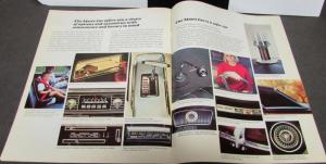 1967 Mercury Full Line Canadian Sales Brochure Oversized Original