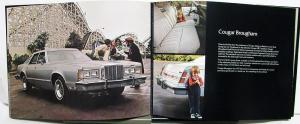 1977 Mercury Cougar Brougham XR-7 Wagon Prestige Sales Brochure VERY NICE Orig