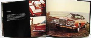 1977 Mercury Cougar Brougham XR-7 Wagon Prestige Sales Brochure VERY NICE Orig