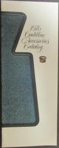 1976 Cadillac Accessories Catalog Color Sales Brochure Original