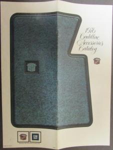 1976 Cadillac Accessories Catalog Color Sales Brochure Original