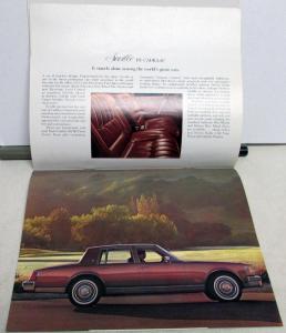 1978 Cadillac Fleetwood deVille Eldorado Biarritz Seville Sales Brochure Orig