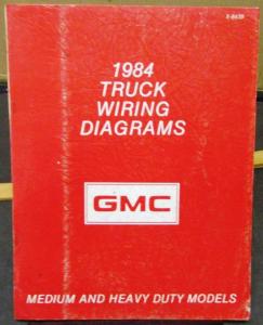 1984 GMC Electrical Wiring Diagram Dealer Manual Medium & Heavy Duty Trucks