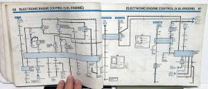 1988 Ford Mercury Dealer Electrical & Vacuum Diagram Manual T-Bird Cougar