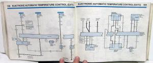 1988 Ford Mercury Dealer Electrical & Vacuum Diagram Manual T-Bird Cougar