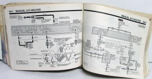 1990 Ford Dealer Electrical & Vacuum Diagram Manual Bronco F150-350 F-Super Duty