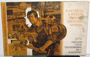 1979 Ford Mercury Electrical & Vacuum Diagram Cougar LTD II T-Bird XR-7 Ranchero