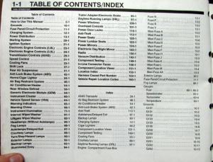 1998 Ford Dealer Electrical & Vacuum Diagram Service Manual Windstar Van