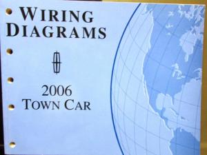 2006 Lincoln Town Car Dealer Electrical Wiring Diagram Service Manual