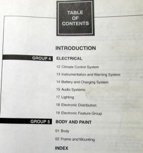 1998 Lincoln Continental Volume 1 & 2 Service Shop Repair Manual Original