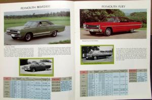 1968 Chrysler Lease Vehicles Sales Brochure Plymouth Dodge Imperial Dodge Trucks