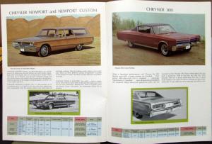 1968 Chrysler Lease Vehicles Sales Brochure Plymouth Dodge Imperial Dodge Trucks