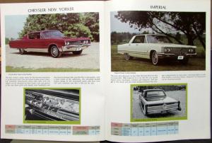 1968 Chrysler Lease Vehicles Sales Brochure Plymouth Dodge Imperial Dodge Trucks