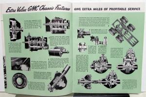 1947 GMC Truck Series 600 & 700 Models Sales Brochure Original Printed 4 47